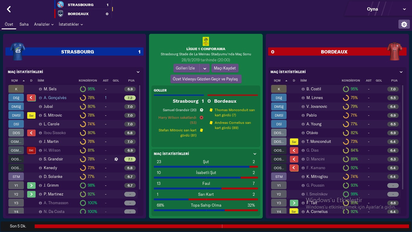 FM 2019 & STRASBOURG & 2.SEZON ŞAMPİYON OLDUK MU?  & MUHAMMET AKYILDIZ