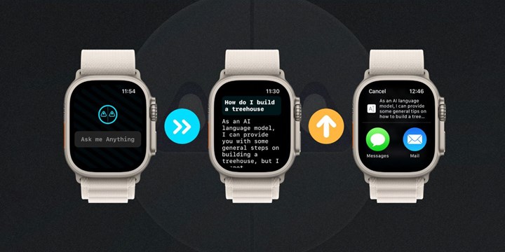 ChatGPT, artık Apple Watch'da kullanılabiliyor