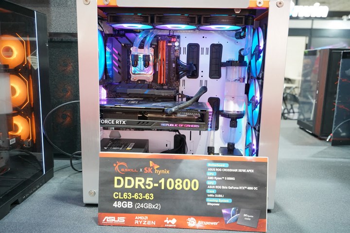 G.Skill, ultra hızlı ve yüksek kapasiteli DDR5 belleklerini sergiledi