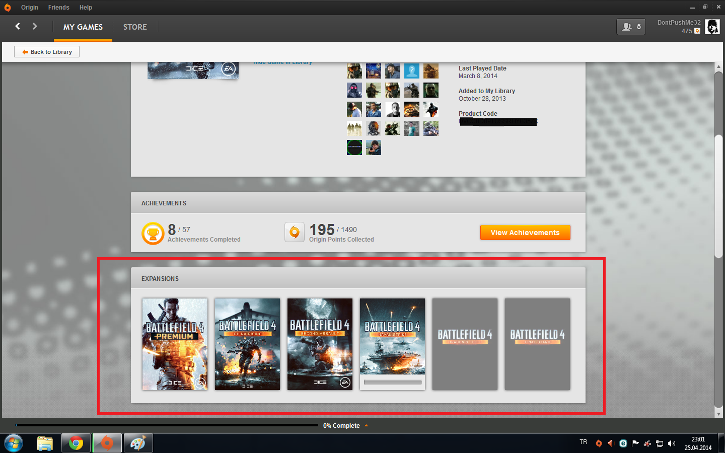  Battlefield 3 + Battlefield4 (+premium) + Fifa 14 (70 TL)