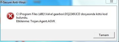  Format atmak zorunda kaldım(TROJAN)