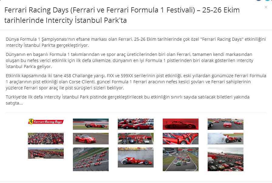  Ferrari Racing Days 25-26 Ekim 2014 [istanbulpark]