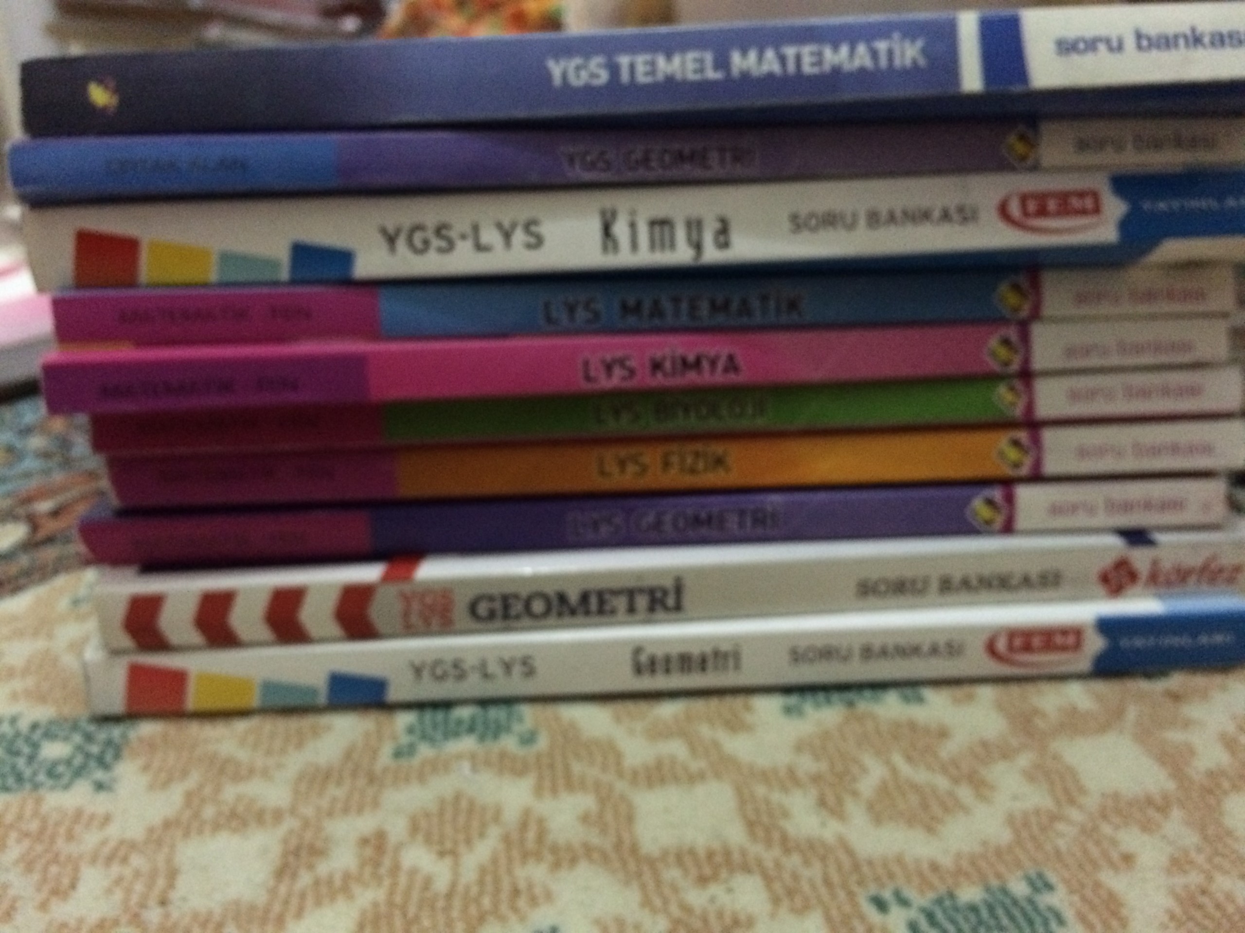 YGS-LYS 0-2.kitapları hediye veriyorum