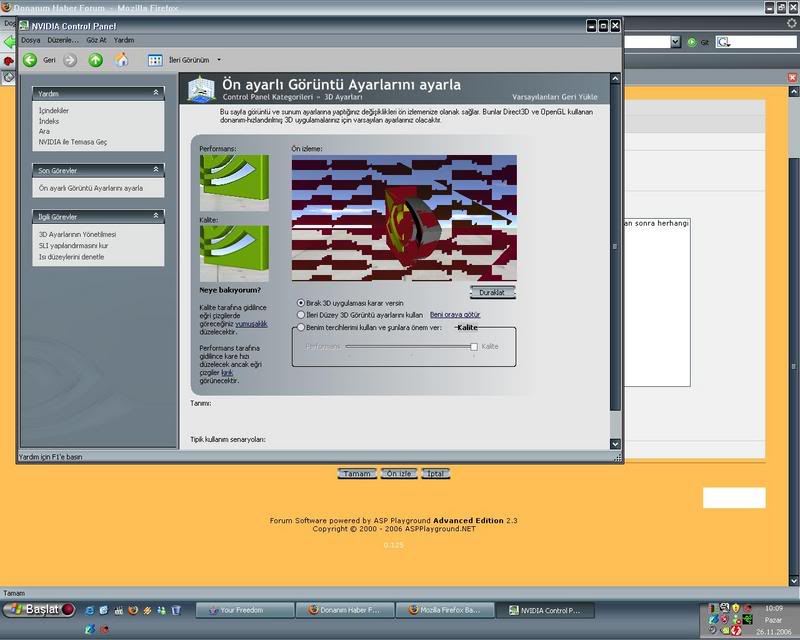  6600GT de 3D uygulamaların bozulması...