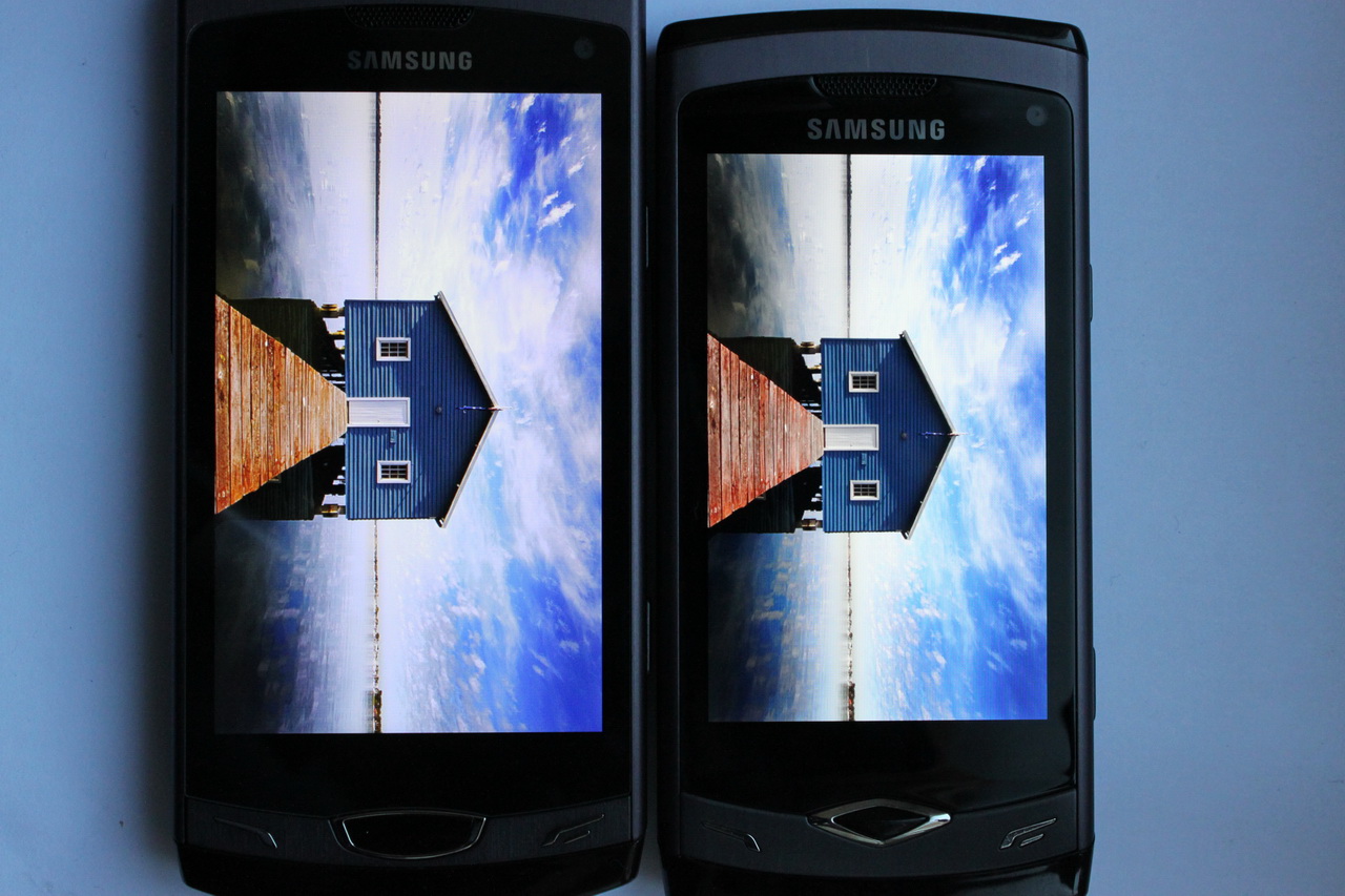  Samsung Super Clear LCD TFT ve Super AMOLED KArşılaştırması ( N8, Galaxy S, Wave 1 Wave 2'ye Karşı )