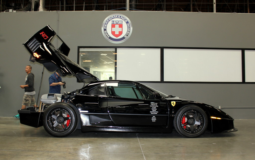  Mat Siyah Ferrari F40