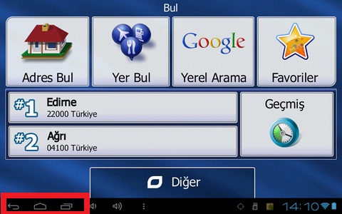  Türkiye'de İlk Next Piri Reis 5'Android 4.0kapasitif ekran navigasyon 30 gün TBS hediye