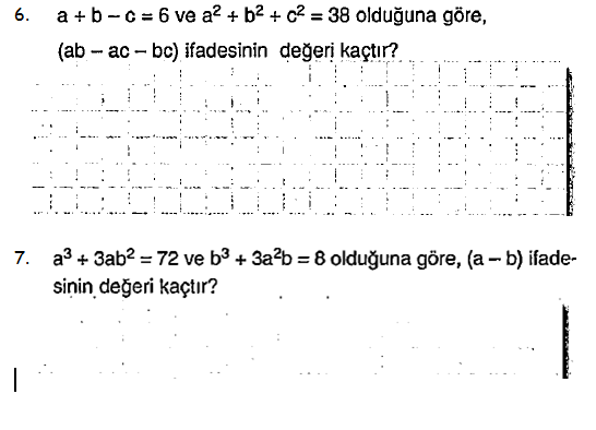  2 Tane Çarpanlara Ayırma Sorusu