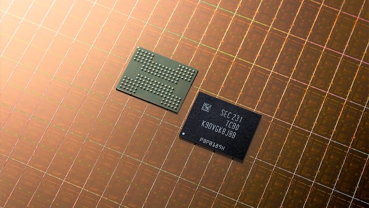 Samsung sektörün en yoğun NAND belleğini geliştirdi