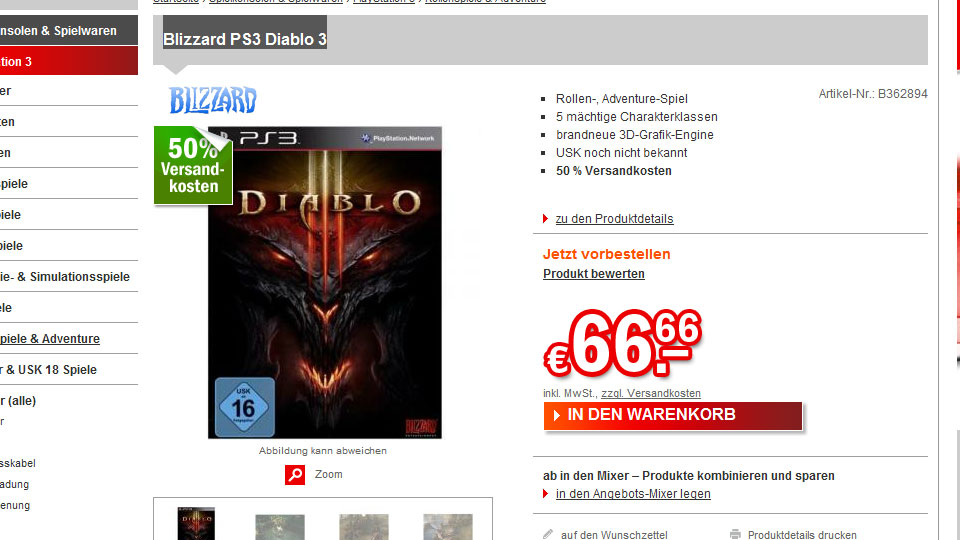  DiABLO 3 (PS4 / PS3 ANA KONU)