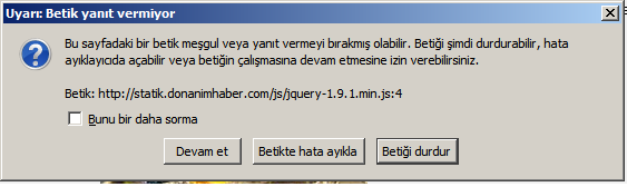 CHROME Kullanarak Konulara Girdiğimde Sayfa Kitleniyor -EDİT GELDİ-
