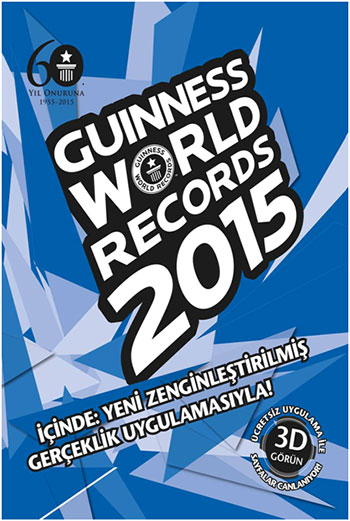  'Guinness Dünya Rekorları 2015' kitabı -  58 TL yerine 29.99 TL