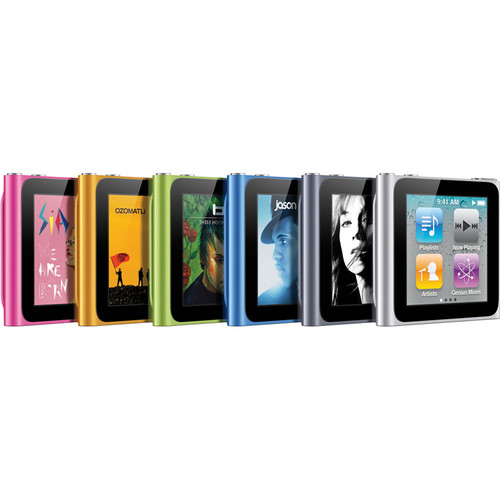  	 APPLE IPOD NANO 16GB GRAPHITE (6.NESİL) SIFIR