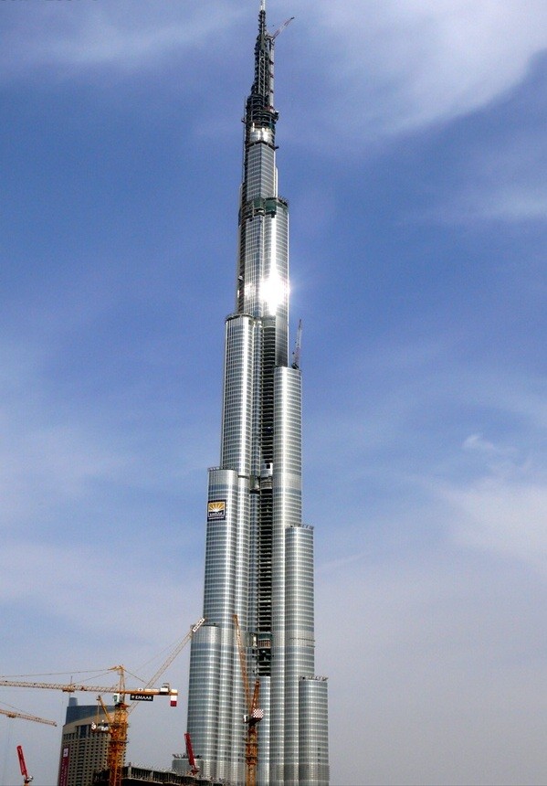  Dünyanın En Yüksek Binası Burj Khalifa'nın Yapım Aşaması (Resimli Anlatım)