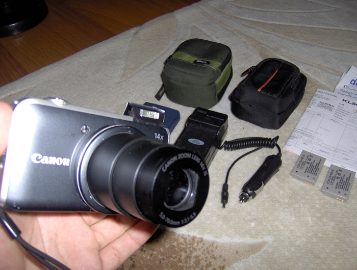  1.5 yıl Garantili Canon SX220,Full HD Video (FOTOLU)