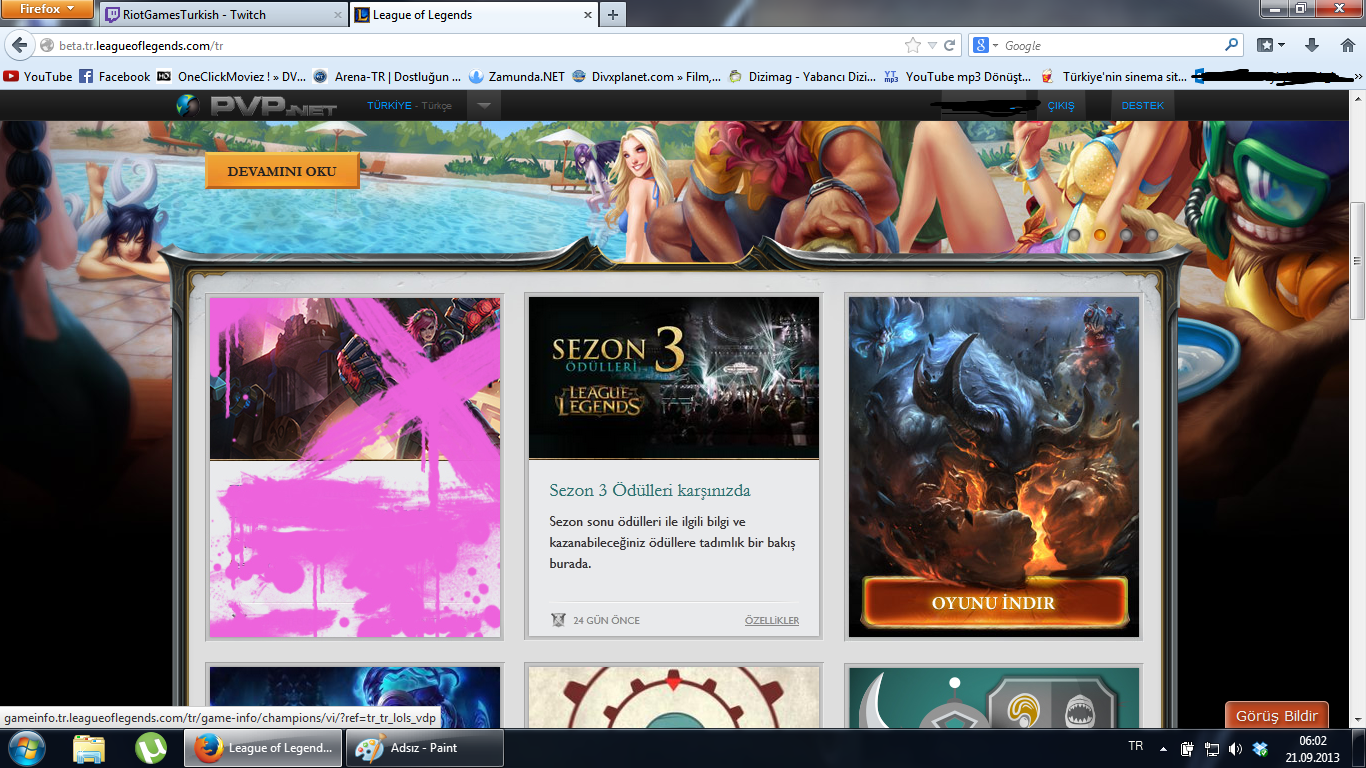  League of Legends sitesi hacklendi mi ?