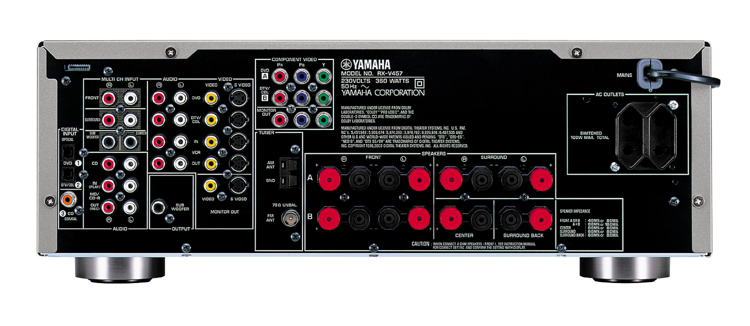 Характеристики ресивера. Ресивер Yamaha RX-v550. Av-ресивер Yamaha RX-v550. Yamaha RX-v457. Av Receiver Yamaha RX-v457.