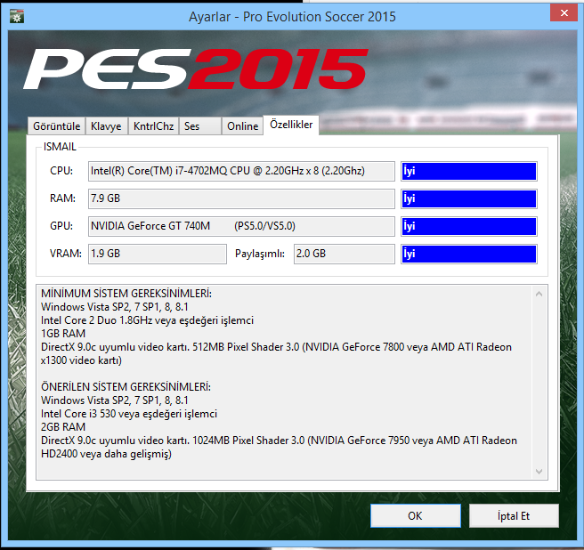  PES 15 Takılmalar!!!