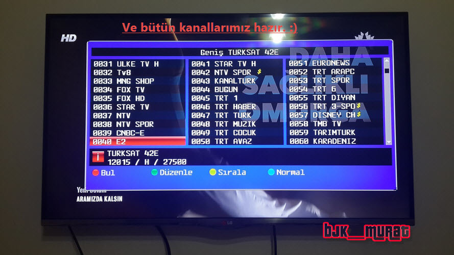 Turksat 4a Uydu Rehberi Resimli Anlatim Ayarlari Ana Konu