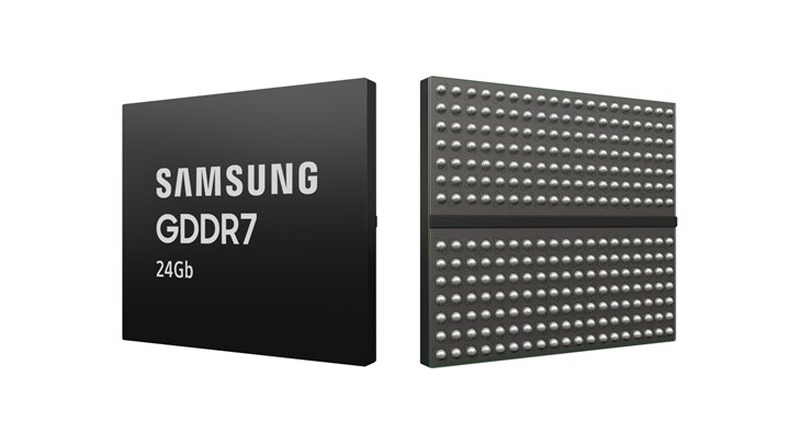 Samsung yeni nesil ekran kartları için sektörün ilk 24Gb GDDR7 belleklerini üretti