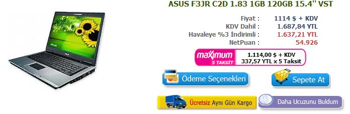 -_-En Çok Satılan Dizüstü Bilgisayarlar (bazı internet mağazalarında)-_-