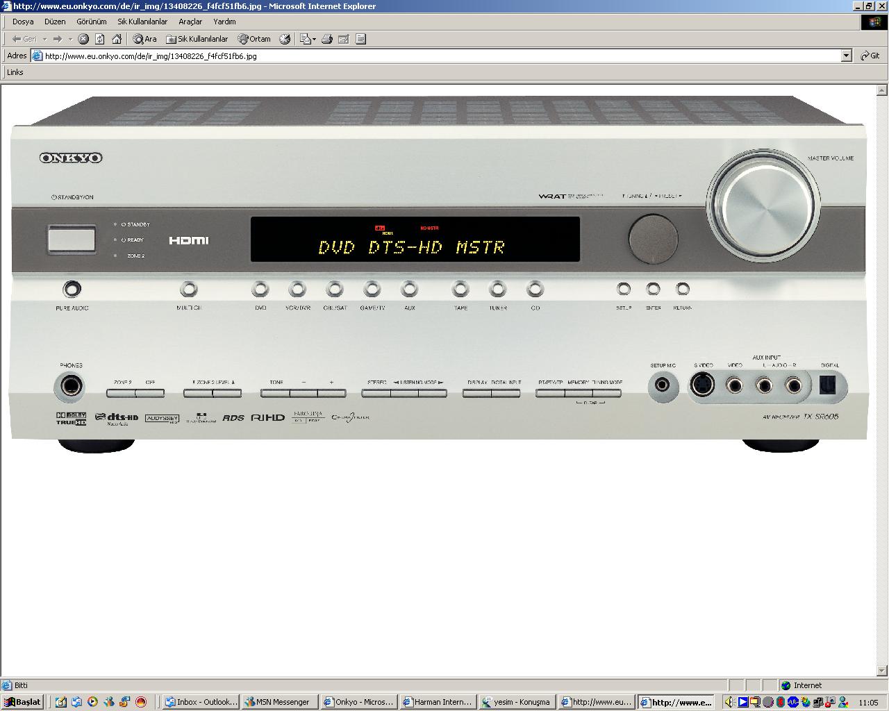  ONKYO 605 ile yeni nesil ses formatları