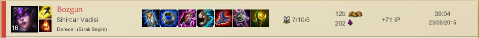  İlk 10 maçı atıyorum( 7 Win 3 Lose-GOLD 5 ATTI)