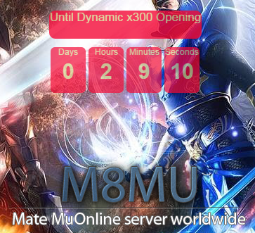  [AD] Mate MuOnline / Premium Season 9 / Server DYNAMIC x300 Opening!