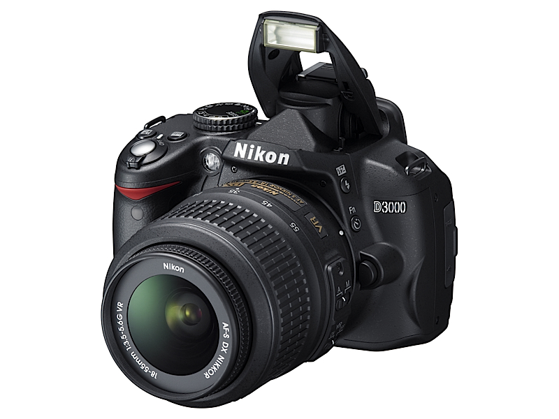  Satılık Nikon D3000 DSLR