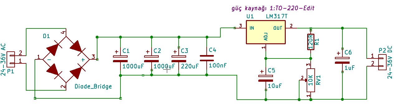  Lm317 sağlamlık kontrolü