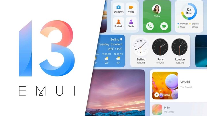 EMUI 13 güncellemesi alacak Huawei telefonlar
