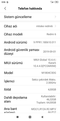 Xiaomi Redmi 6 kullananların yorumları ?