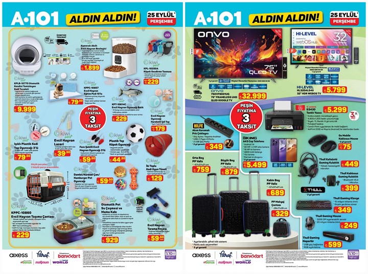 A101 marketler evcil hayvan ekipmanları satacak