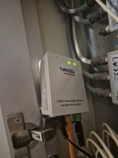 Fiber Modemi Başka Odaya Taşımak