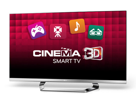  LG 55LM670S     55' LED Cinema 3D Smart TV; Magic Motion kumanda, 4 adet FPR gözlük, dahili Wi-