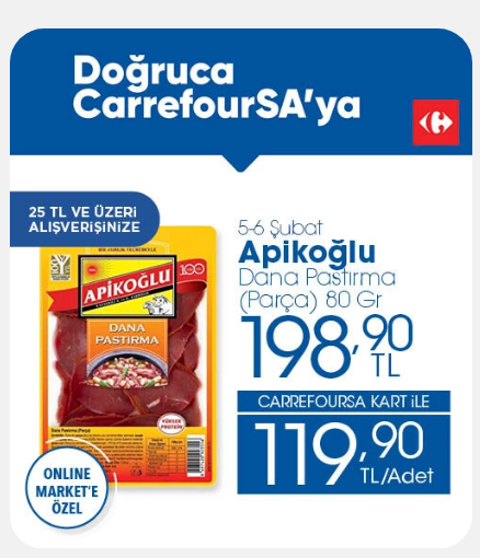 CarrefourSa Kart'la; indirimi yakala