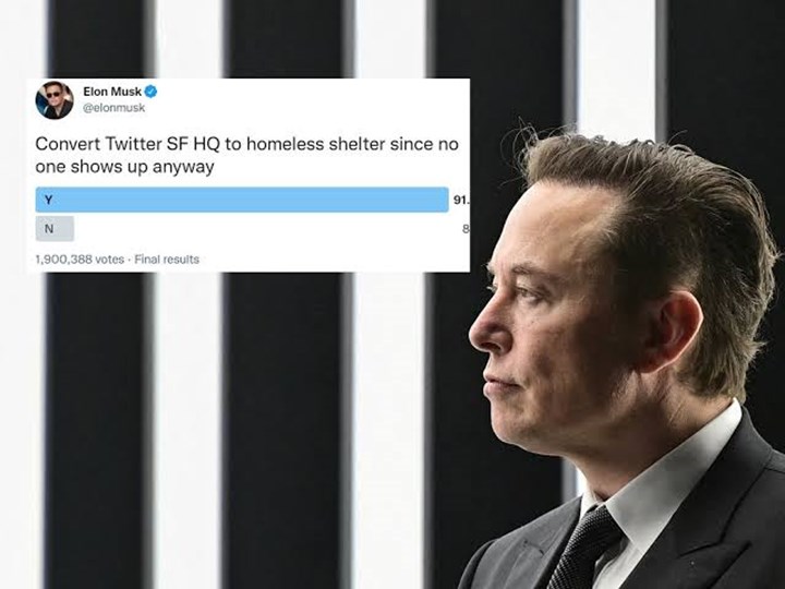 Elon Musk’tan inciler: Twitter merkezini evsizlere açalım, Doge ödeme yöntemi olsun