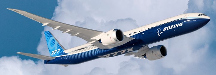 Boeing yeni nesil yolcu uçağının test uçuşlarına yeniden başladı: 777X tekrar havalandı