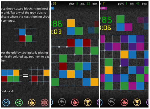 Triomino! ile Tetris benzeri bir zeka oyunu sizi bekliyor