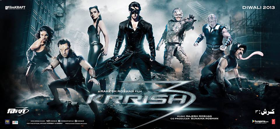  Krrish 3 (2013) | Hint Sinemasının Süperkahraman Filmi