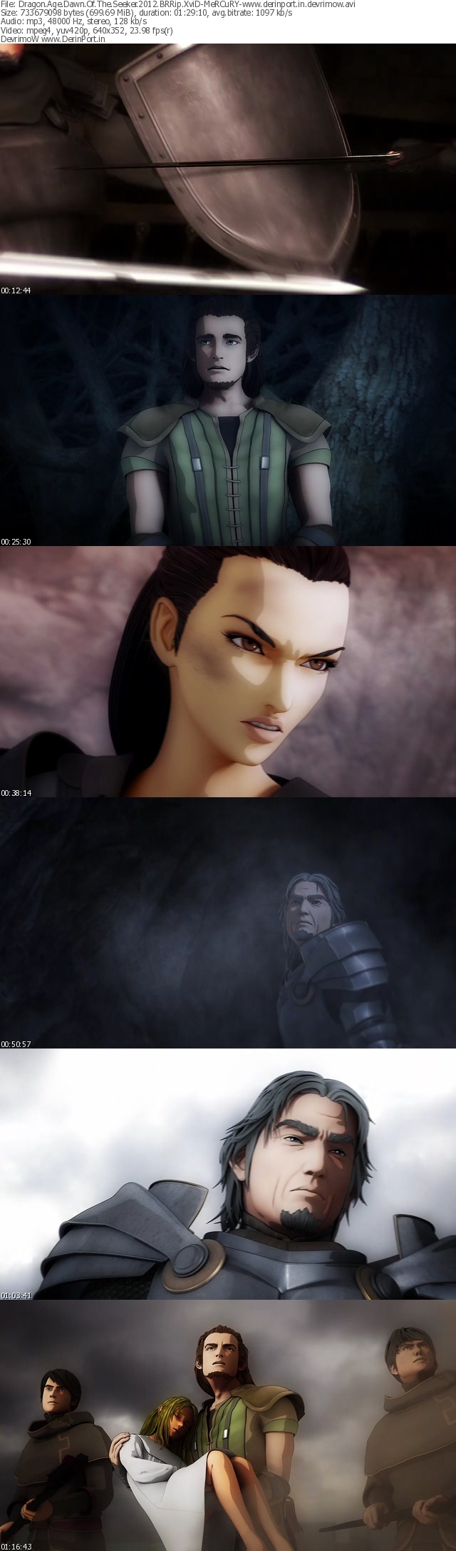  Dragon Age Origins *Ana Konu* Dragon Age: Dawn of the Seeker Movie