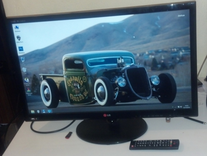  68 ekran LG LED TV monitör