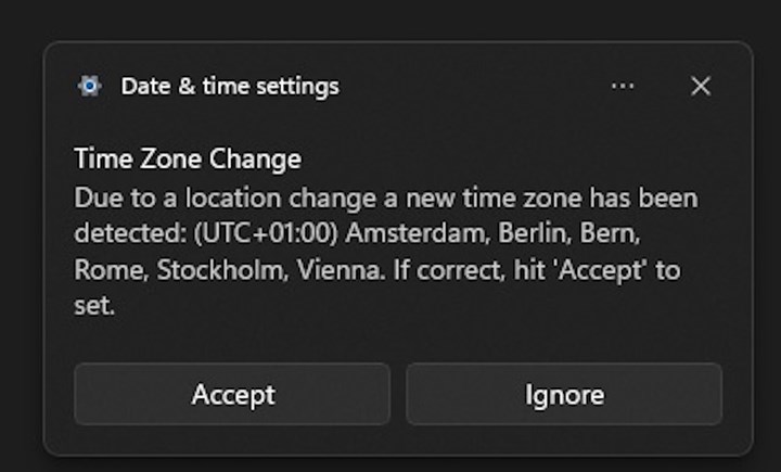 Windows'taki yeni hata saat dilimini değiştirmeye zorluyor