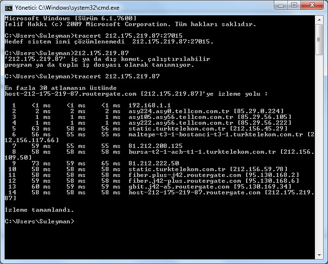  Fiber İnternet Ping Sorunu - Ataköy