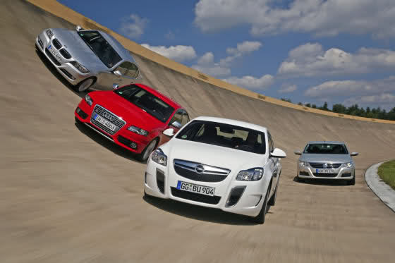  Opel Insignia OPC|BMW 335i|VW Passat CC|Audi S4