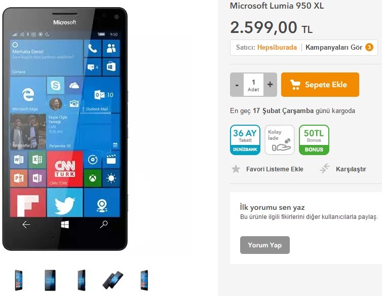 Lumia 950 XL üretimi sona eriyor