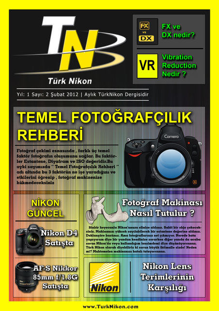  ### Türk Nikon Dergi ### ( Mart 2013 Sayısı Çıktı )