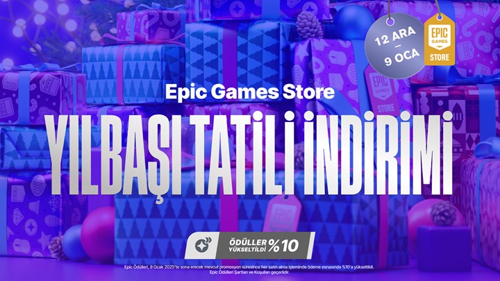 Epic Games Store'da Yılbaşı Tatili İndirimi başladı: AAA oyunlarda büyük indirim!