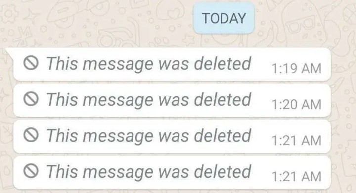 WhatsApp silinen mesajları geri getirme nasıl yapılır? İşte silinen mesajları görme yolu