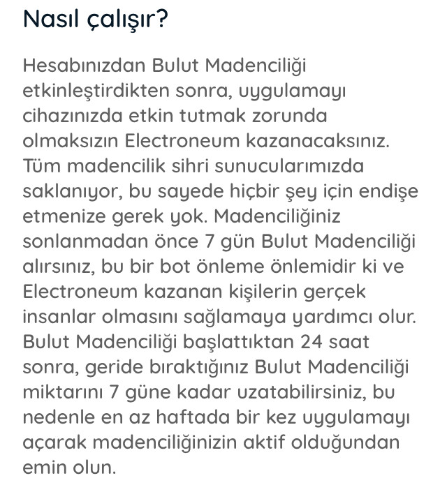 Mobil Bulut madencilik (Android-İos)